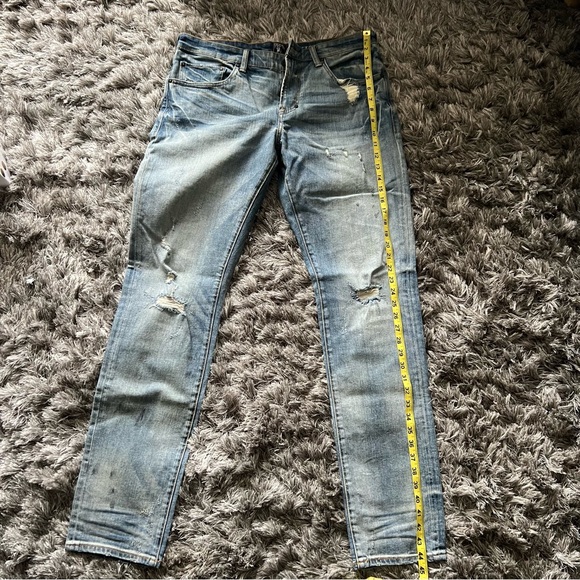 Prps Alaia - Le Sabre Stretch Denim Blue Men's Jeans - Picture 12 of 15